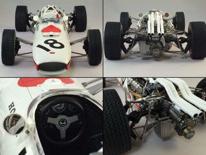 まこっちゃんのカーモデル製作記 : 最終回 タミヤ1/12 HONDA RA273 完成