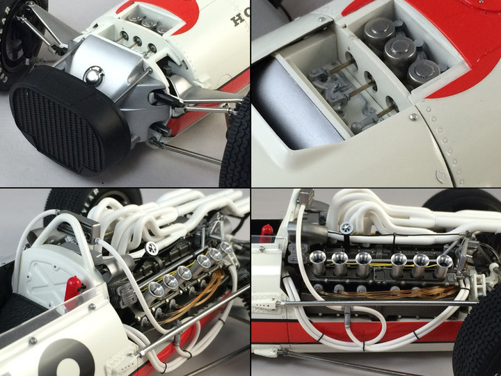 まこっちゃんのカーモデル製作記 : 最終回 タミヤ1/12 HONDA RA273 完成